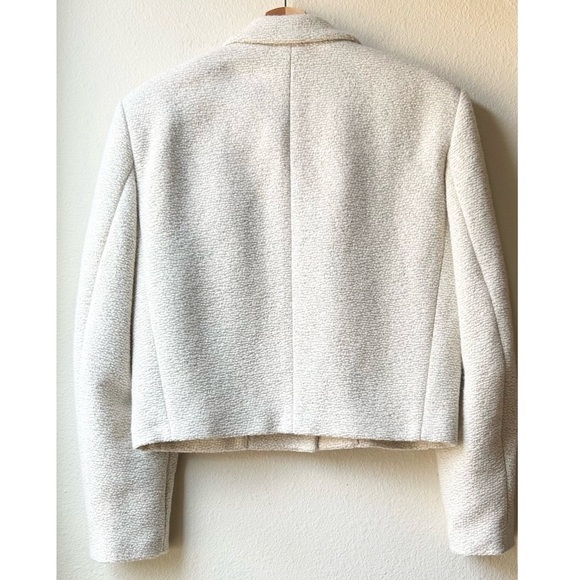 NWT Isabel Marant Etoile Ecru Ivory Maden Single Button Jacket Sz L - Picture 10 of 16